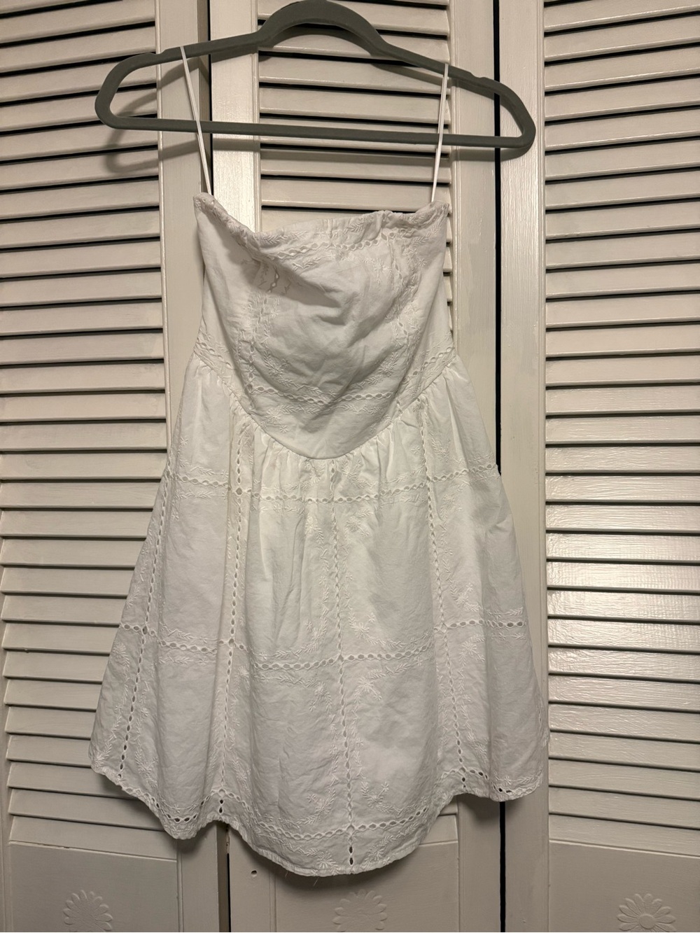 Altar'd State White Eyelet Sundress
